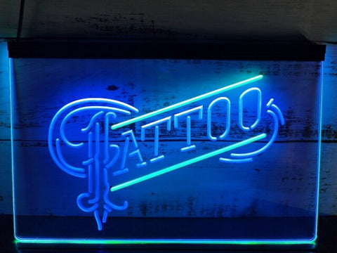 Image of Tattoo Two Tone Illuminated Sign