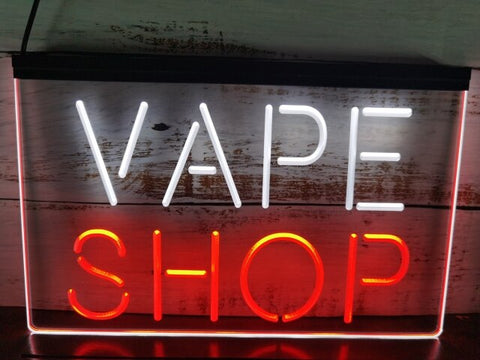 Image of Vape Shop Two Tone Illuminated Sign