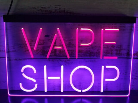 Image of Vape Shop Two Tone Illuminated Sign