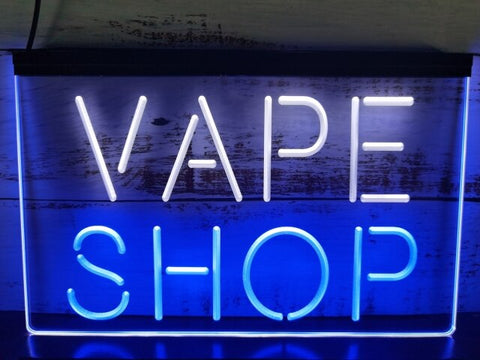 Image of Vape Shop Two Tone Illuminated Sign