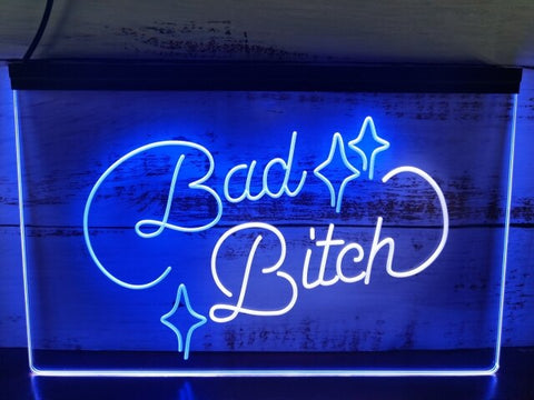 Image of Bad Bitch Two Tone Illuminated Sign