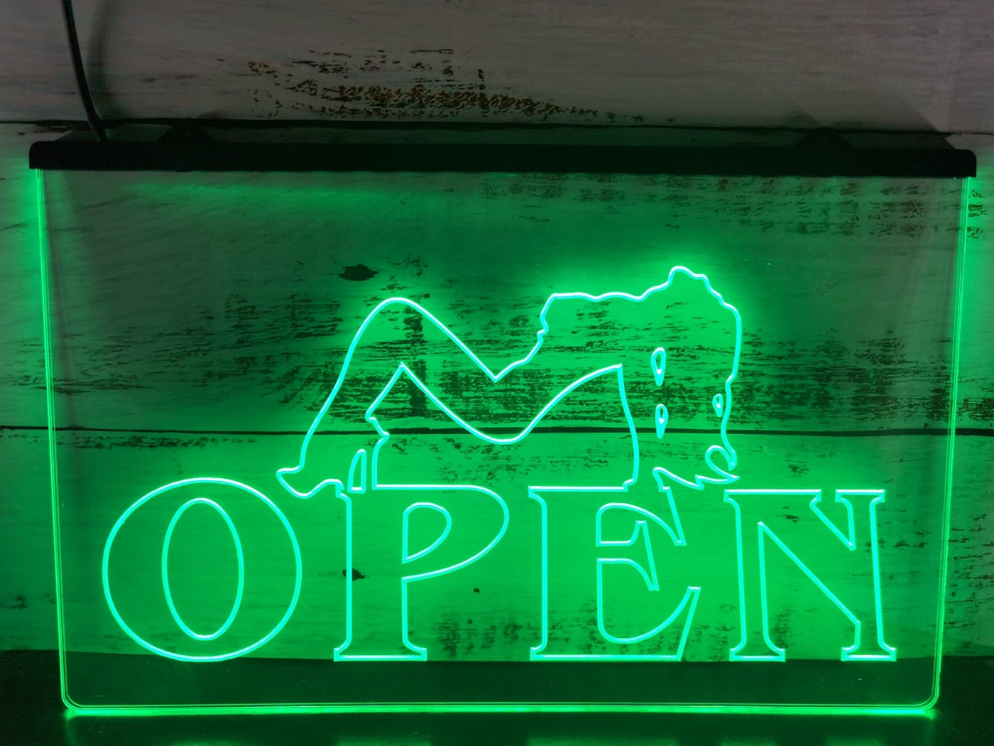 Strippers Open Illuminated Sign