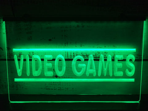 Image of Video Games Illuminated Sign