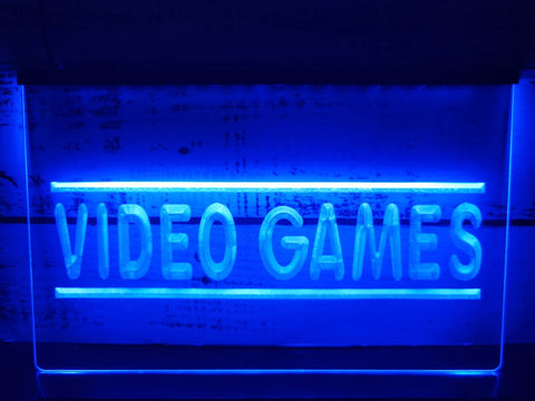 Image of Video Games Illuminated Sign