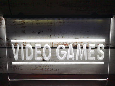 Image of Video Games Illuminated Sign