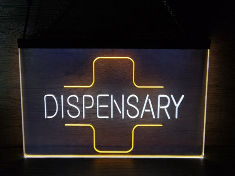 Image of Dispensary Pharmacy Two Tone Illuminated Sign