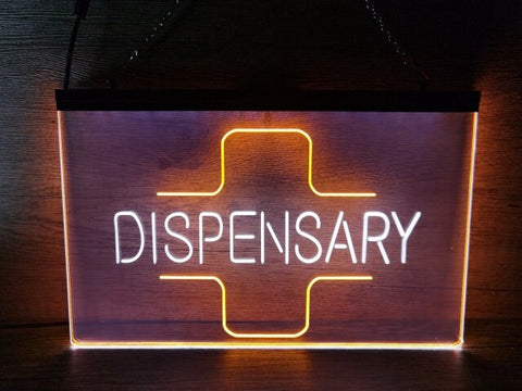 Image of Dispensary Pharmacy Two Tone Illuminated Sign