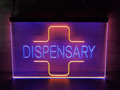 Image of Dispensary Pharmacy Two Tone Illuminated Sign