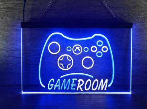 Image of Game Room Controller Two Tone Illuminated Sign