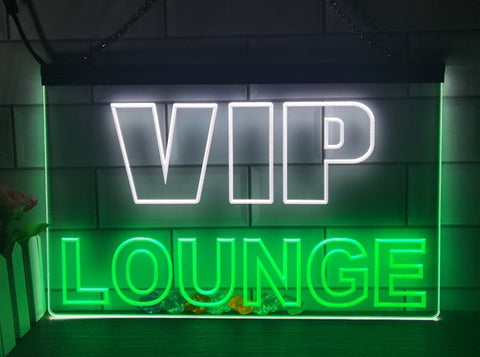 Image of VIP Lounge Two Tone Illuminated Sign