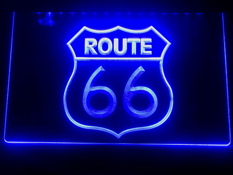 Image of Route 66 Illuminated Sign