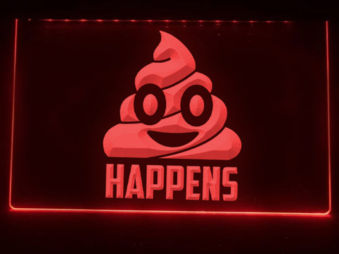 Image of Sh!t Happens Funny Illuminated Sign