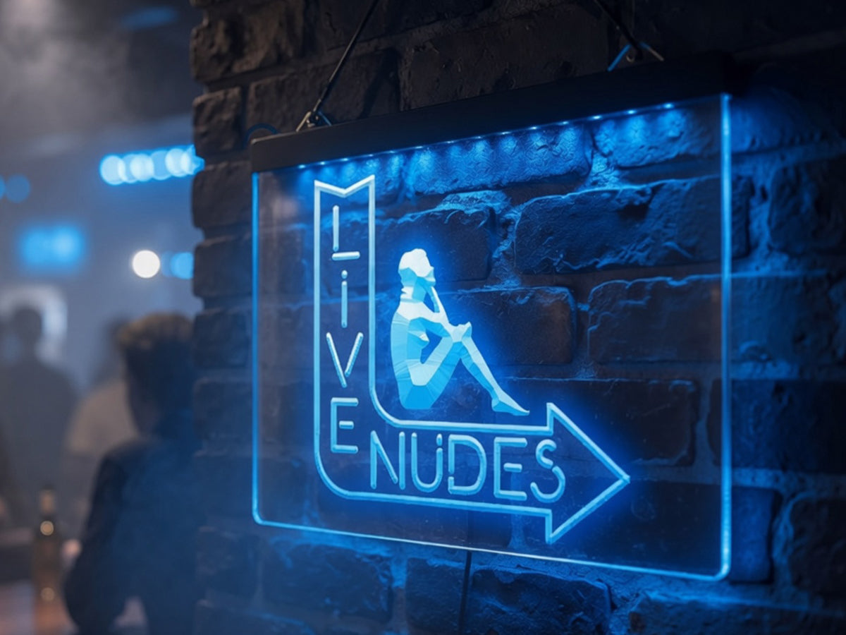 Live Nudes Illuminated Sign