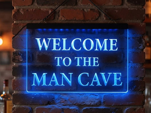Image of Man Cave Illuminated Sign