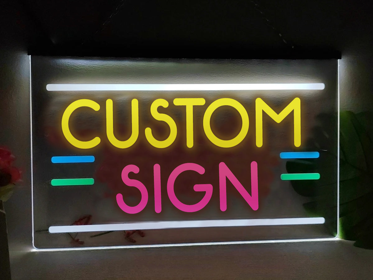 Your Design - Custom UV Printed Illuminated LED Neon Sign – Dope Neons