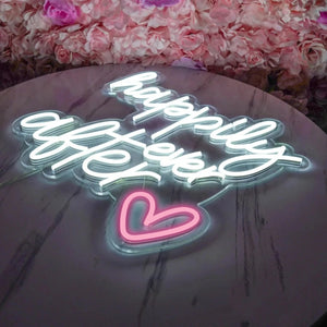 Happily Ever After LED Neon Flex Sign