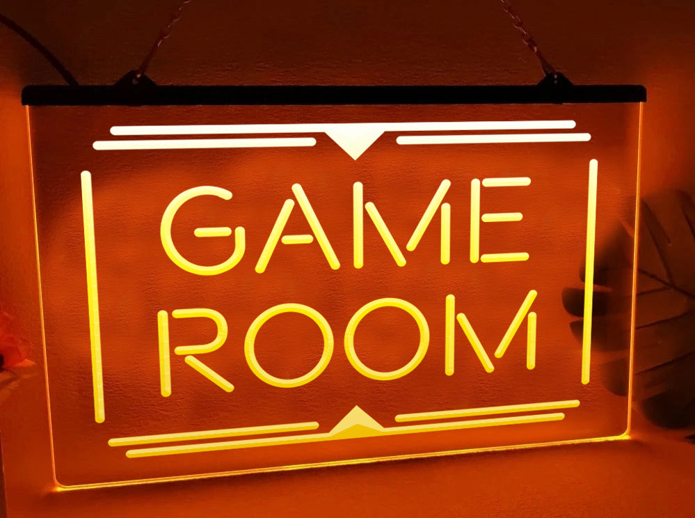 Game Room Illuminated Sign