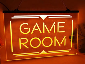 Game Room Illuminated Sign