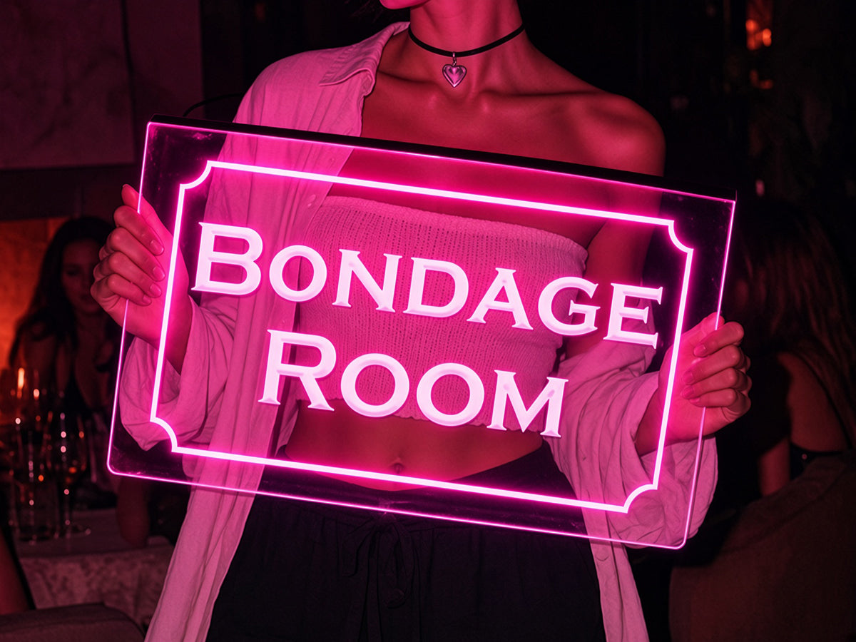 Bondage Room LED Neon Illuminated Sign