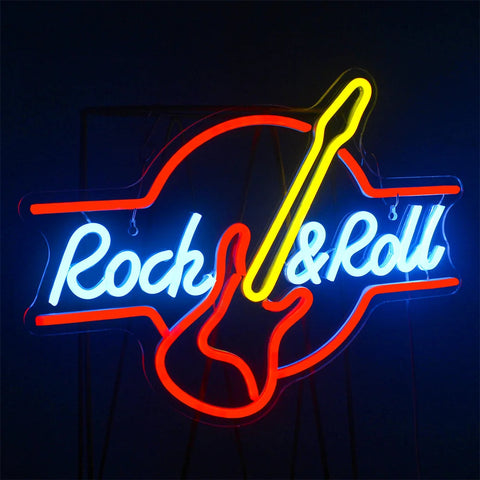 Image of Rock & Roll LED Neon Flex Sign