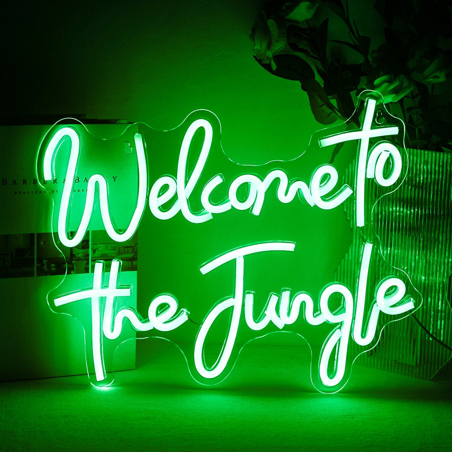 Welcome To The Jungle LED Neon Flex Sign