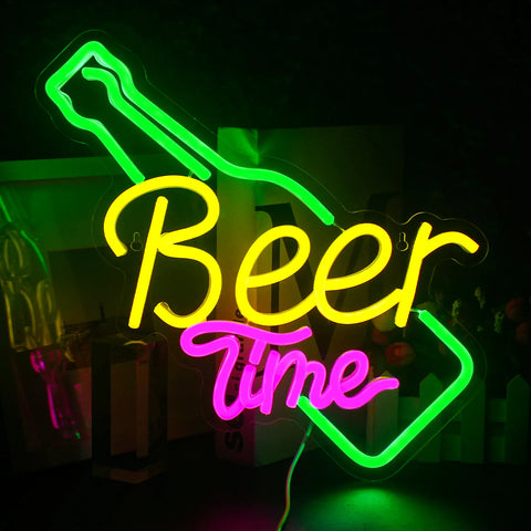 Image of Beer Time LED Neon Flex Sign
