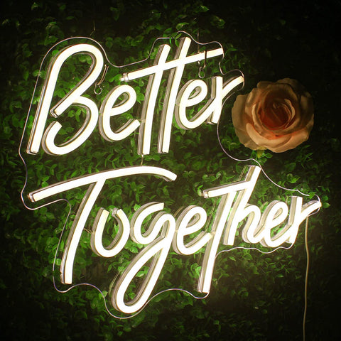 Image of Better Together LED Neon Flex Sign