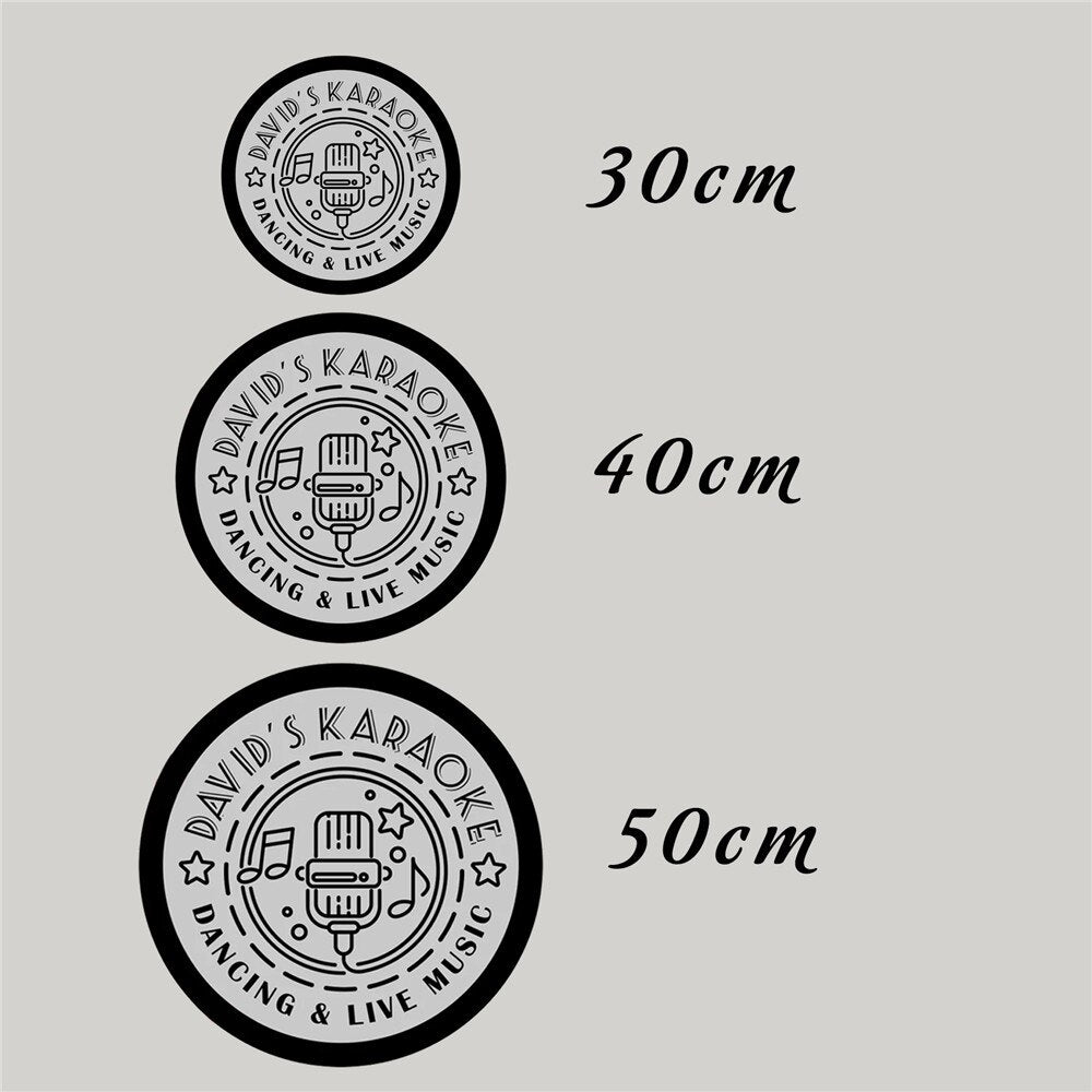 Custom LED Neon Karaoke Sign - Personalized and Color Changing