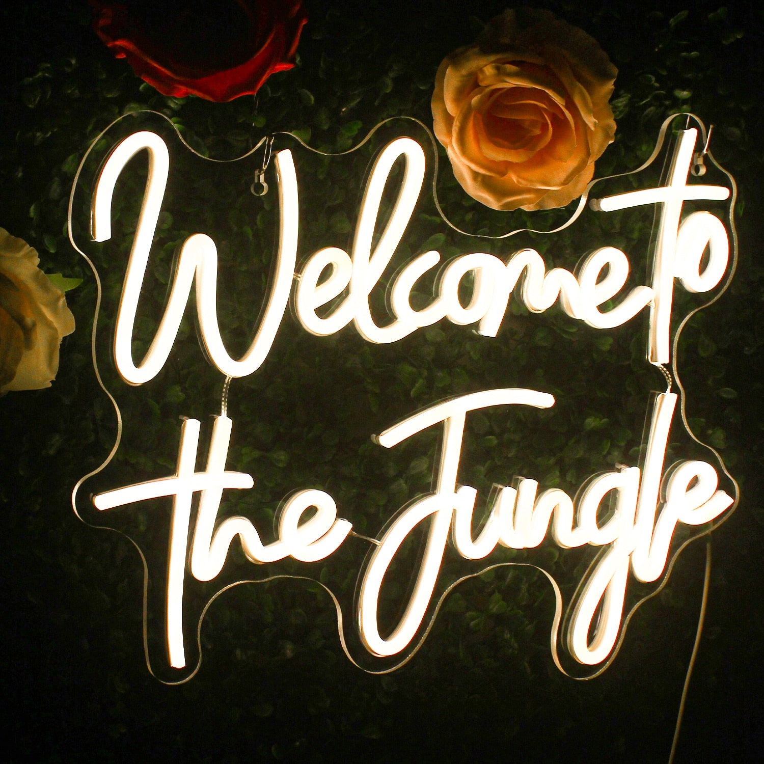 Welcome To The Jungle LED Neon Flex Sign