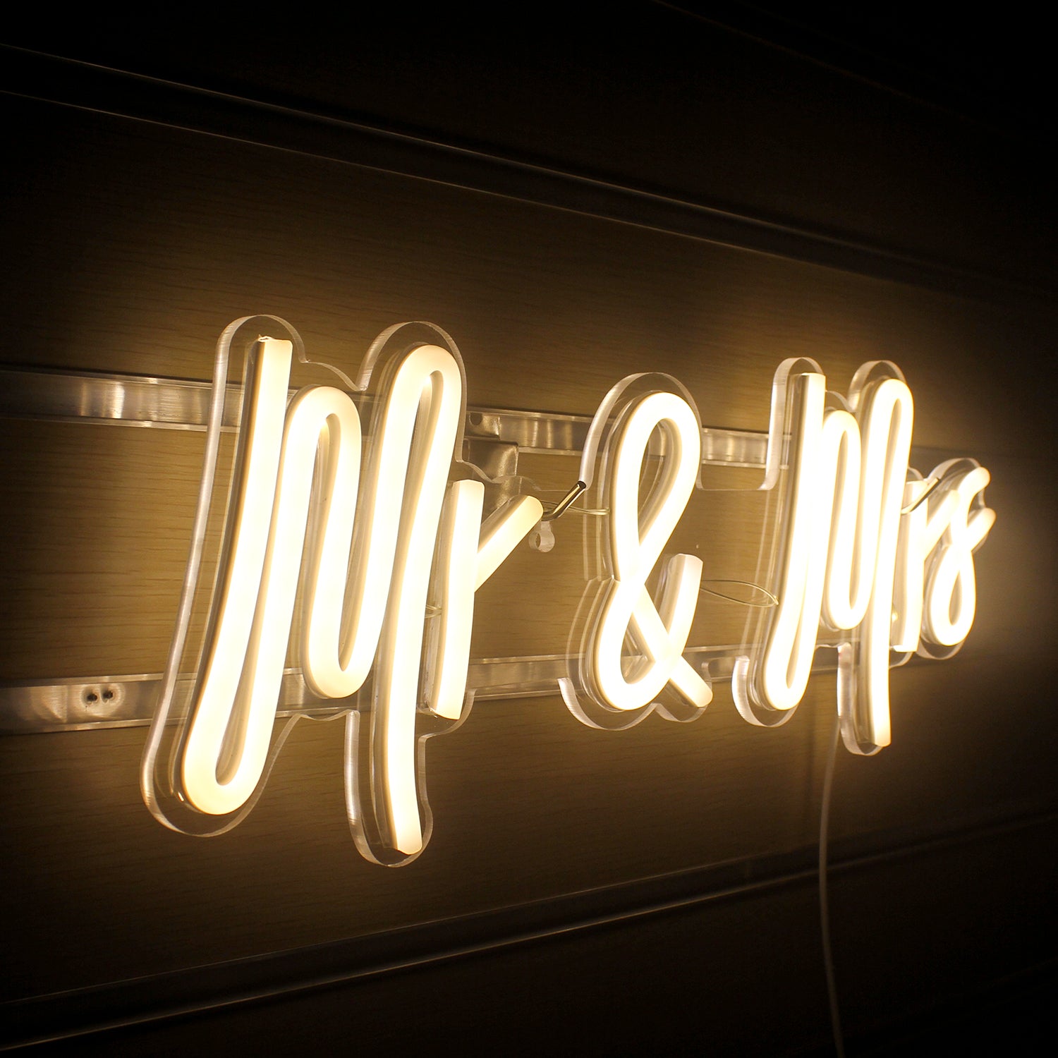 Mr & Mrs LED Neon Wedding Sign