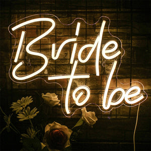 Bride To Be LED Neon Flex Sign