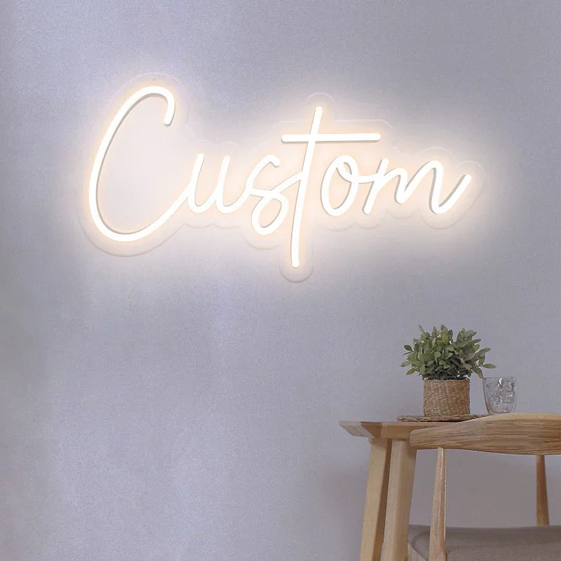 Personalized Name Sign for Kids Bedroom LED Neon Flex Sign