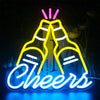 Cheers Bottled Beers LED Neon Flex Sign