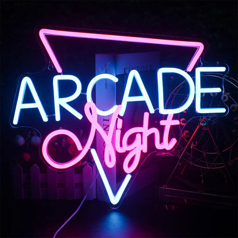 Image of Arcade Night LED Neon Flex Sign