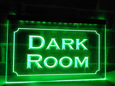 Dark Room LED Neon Illuminated Sign