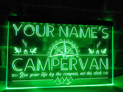 Personalized Campervan LED Neon Illuminated Sign