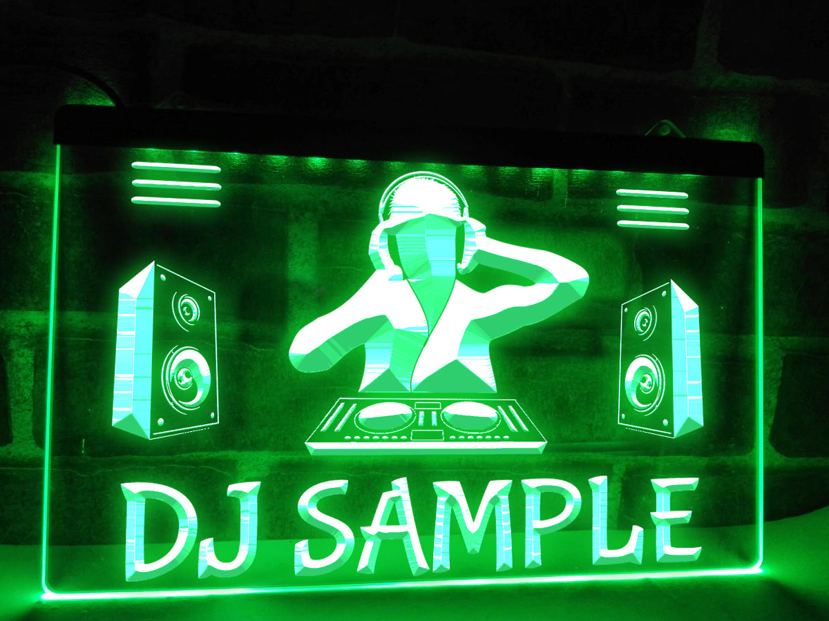 CDJs Digital DJ Personalized LED Neon Sign
