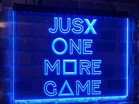 Image of Just One More Game Illuminated Sign