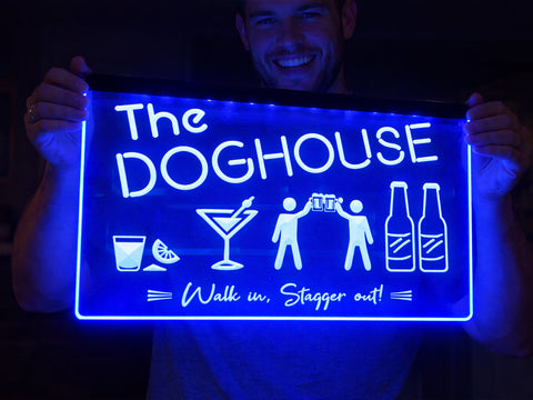 Image of The Dog House Illuminated Sign