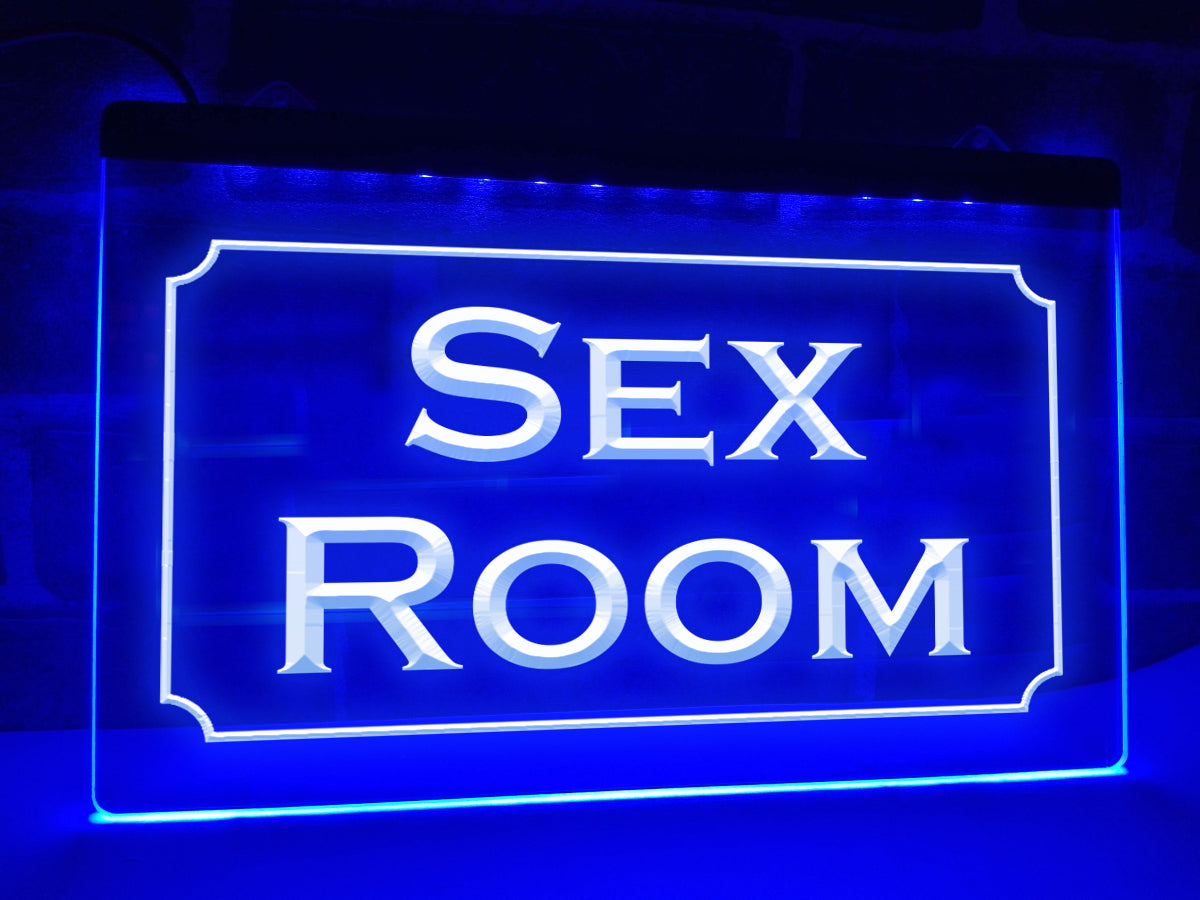 Sex Room LED Neon Illuminated Sign