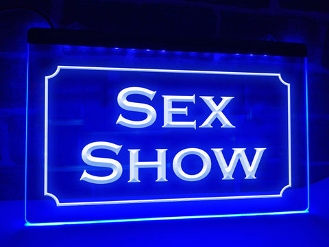 Image of Sex Show LED Neon Illuminated Sign
