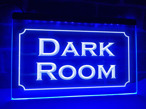 Image of Dark Room LED Neon Illuminated Sign