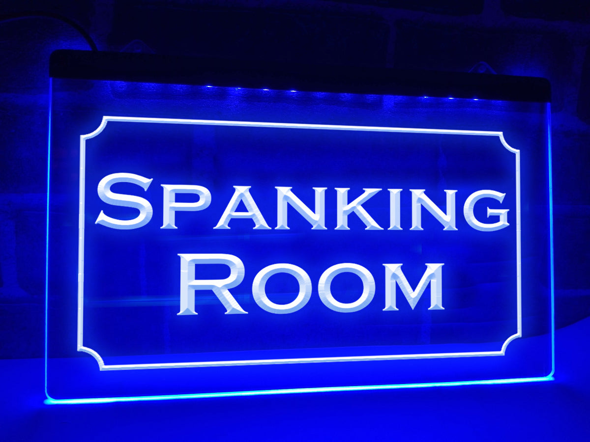 Spanking Room LED Neon Illuminated Sign