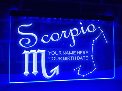 Scorpio Astrology Illuminated Sign