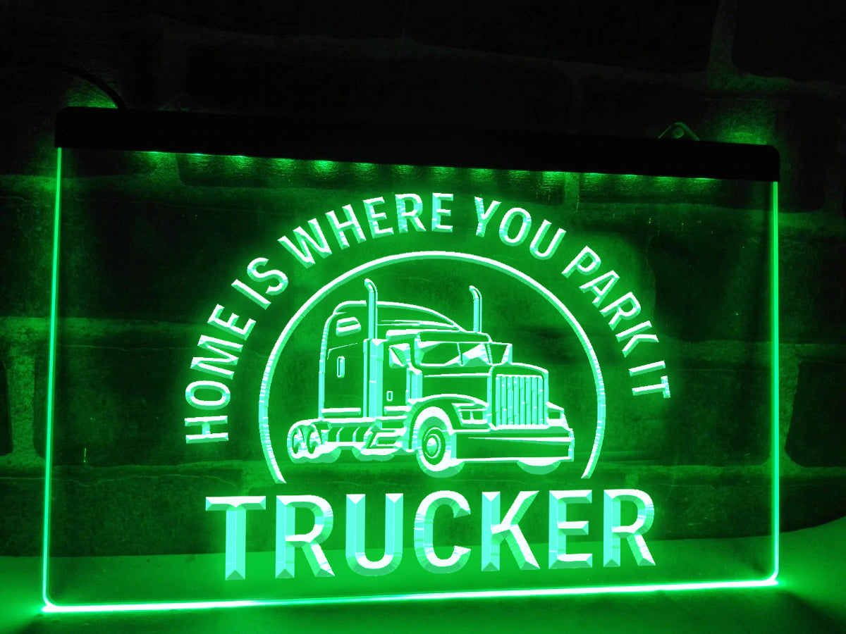 Custom LED Sign - Personalized for Your Truck Cab