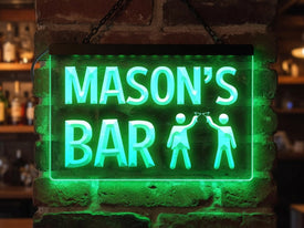 Cheers Bar Personalized Illuminated Sign