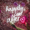 Happily Ever After LED Neon Flex Sign