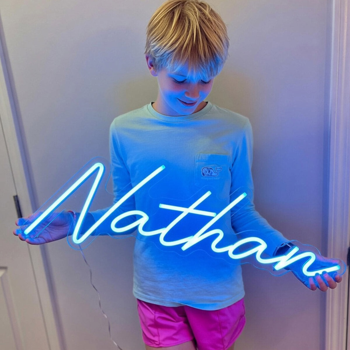 Personalized Name Sign for Kids Bedroom LED Neon Flex Sign