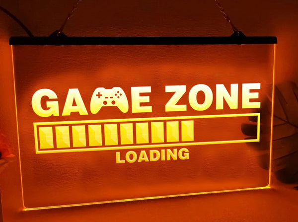 Loading Game Sign Images Game Zone Loading Illuminated LED Neon Sign – Dope Neons