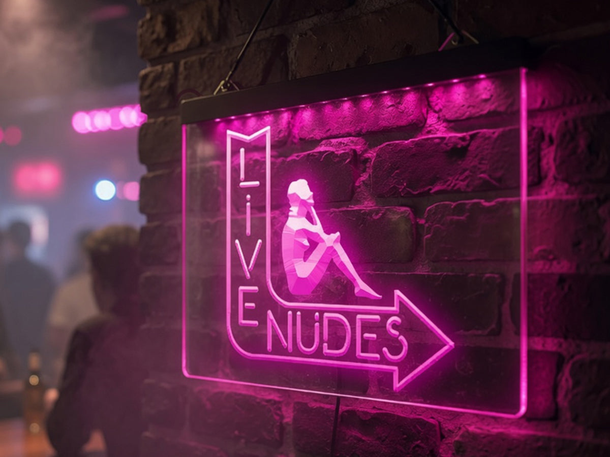 Live Nudes Illuminated Sign
